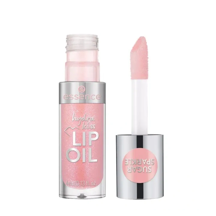 ESSENCE Hydra Kiss Lip Oil olejek do ust 10 Sugar Sparkle 4ml