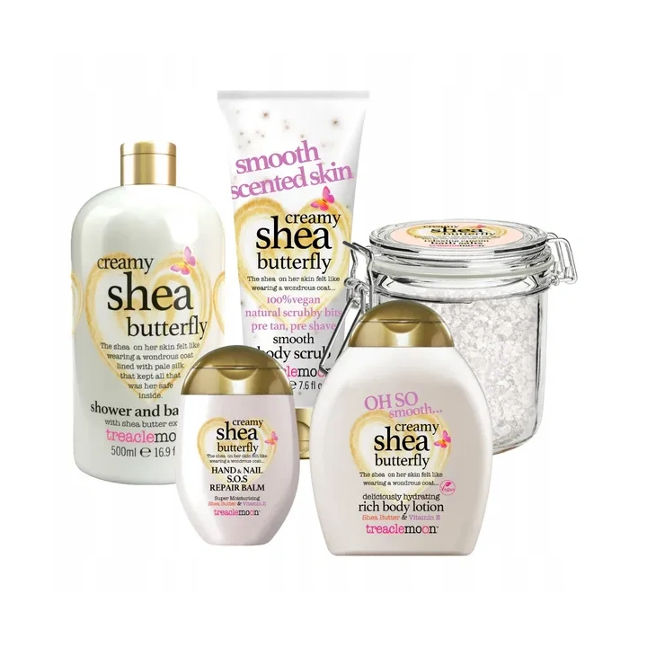 TREACLEMOON peeling do ciała Brazilian Love Shea Butterfly 225ml