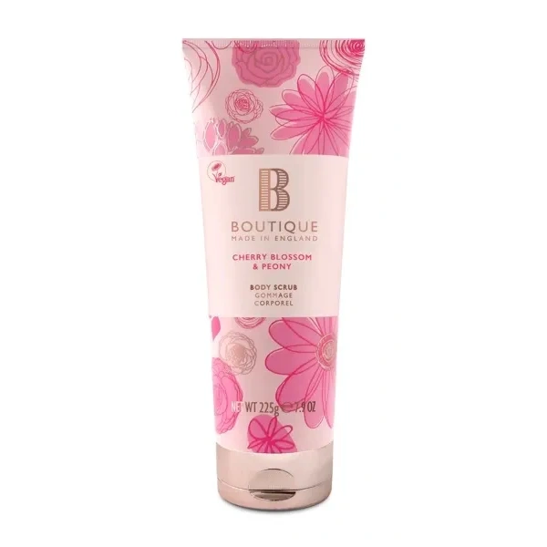 GRACE COLE Boutique Cherry Blossom & Peony peeling do ciała gommage 225g 