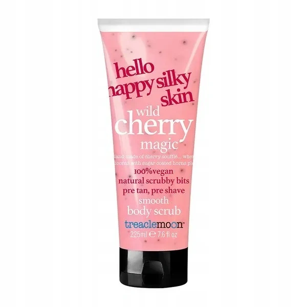 Treaclemoon TREACLEMOON Body Scrub peeling do ciała Wild cherry magic 225ml — Składniki i ocena