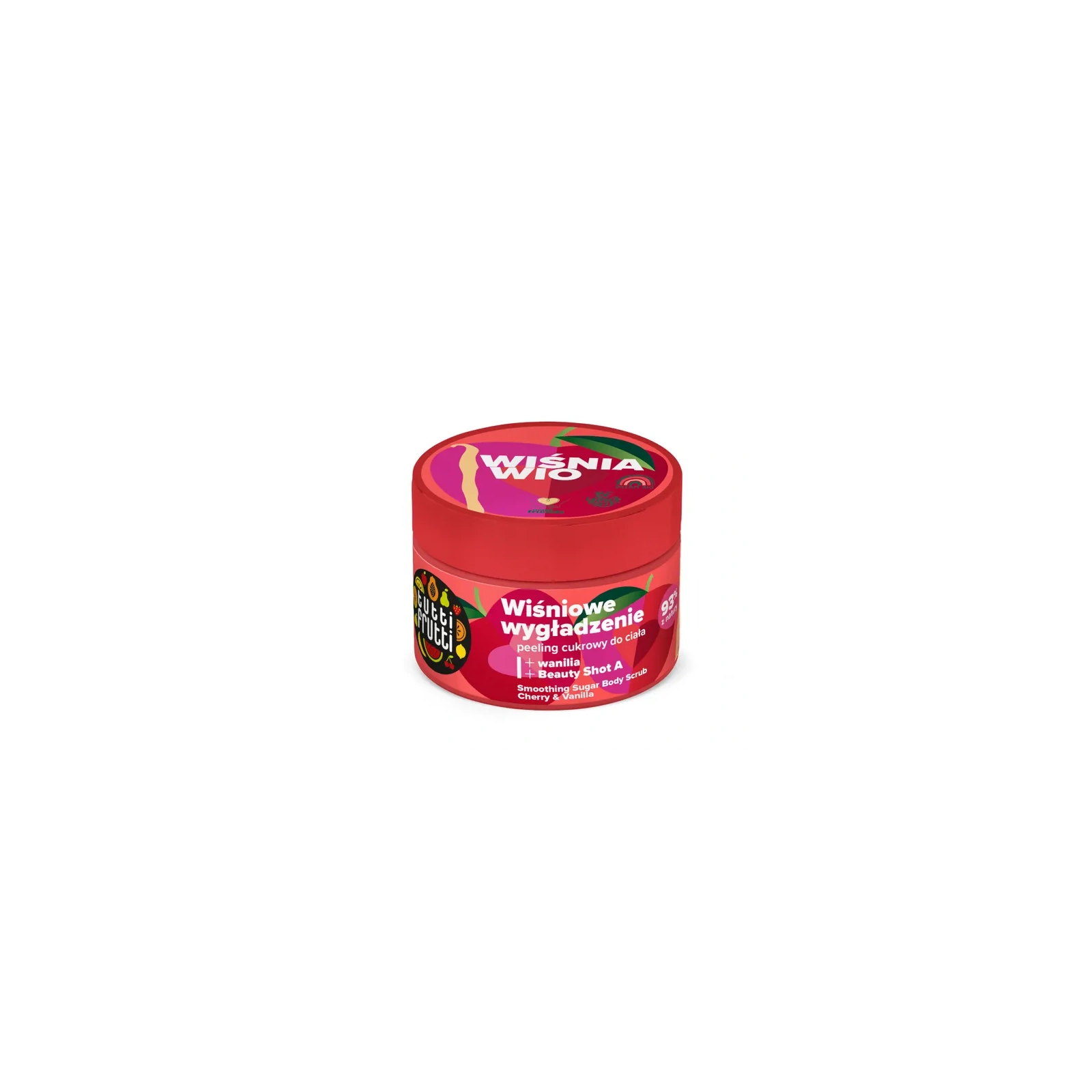 FARMONA Tutti Frutti cukrowy peeling do ciała Wiśnia Wio 300g
