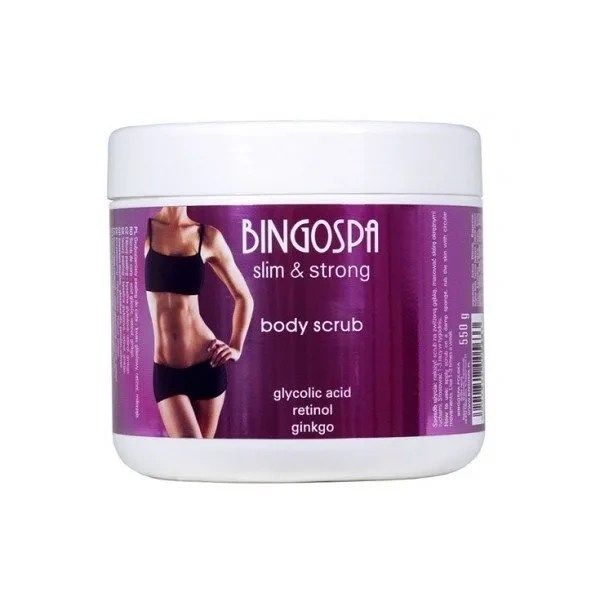BINGOSPA BINGOSPA Slim & Strong peeling do ciała 550g