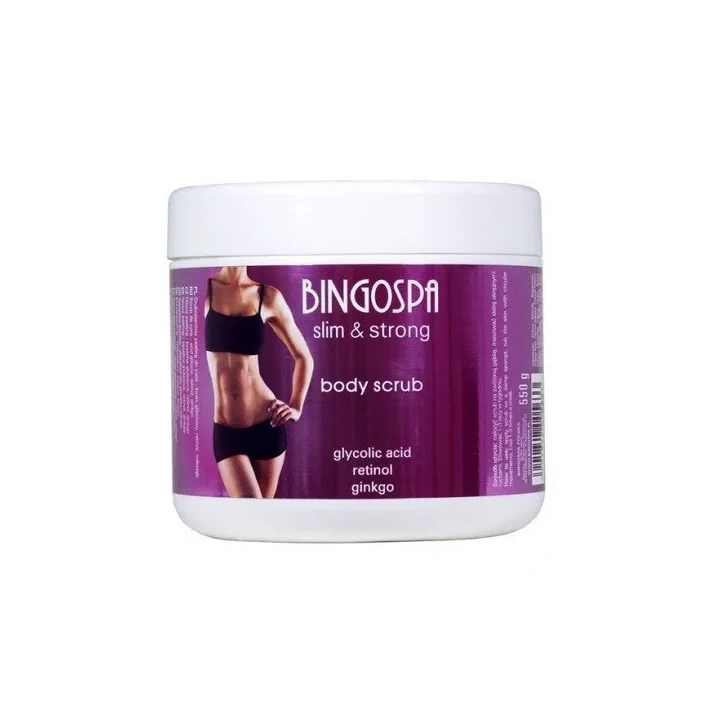 BINGOSPA Slim & Strong peeling do ciała 550g