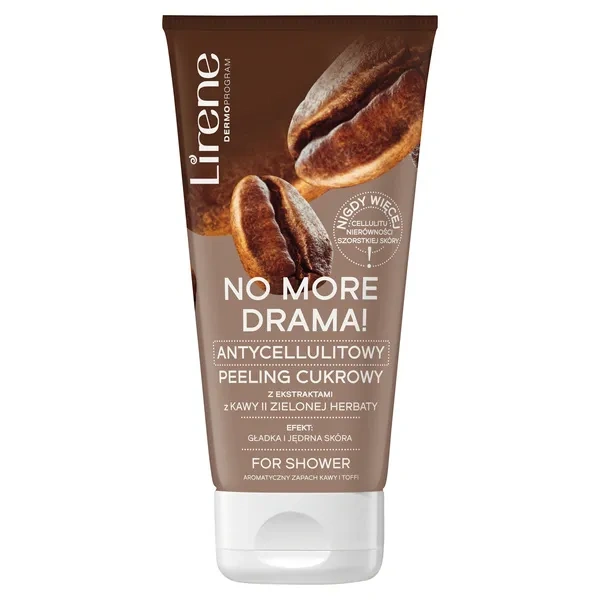 LIRENE No More Drama! antycellulitowy peeling do ciała cukrowy 175g