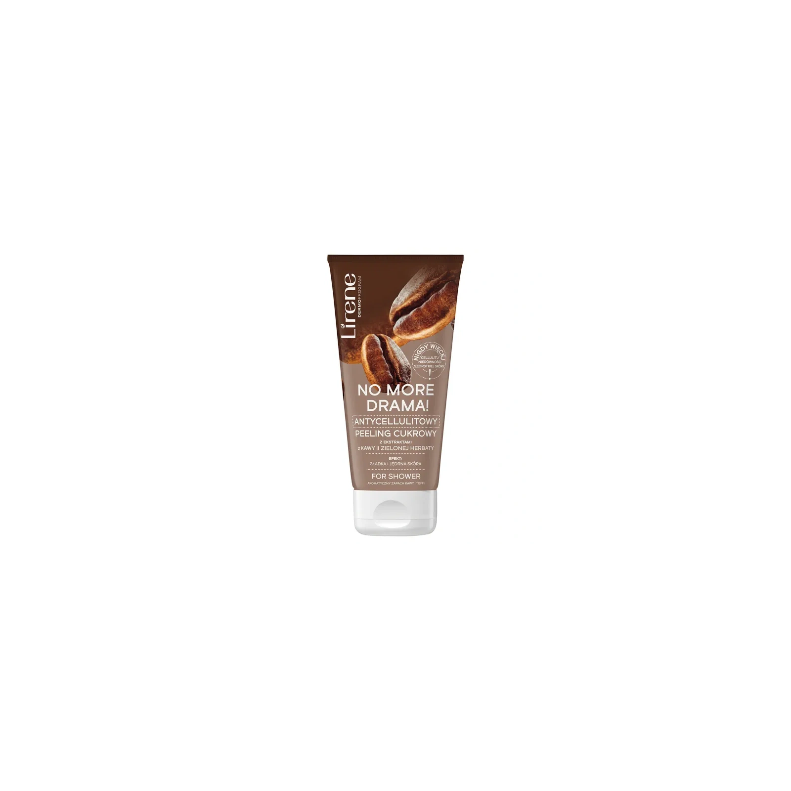 LIRENE No More Drama! antycellulitowy peeling do ciała cukrowy 175g