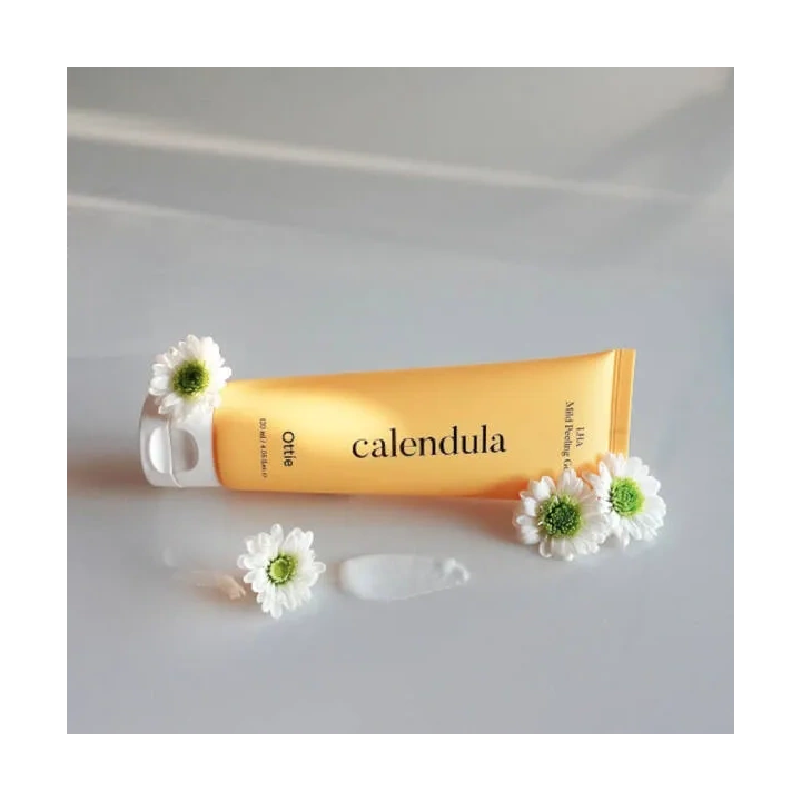 OTTIE Calendula enzymatyczzny peeling do twarzy z nagietkiem LHA Mild 120ml