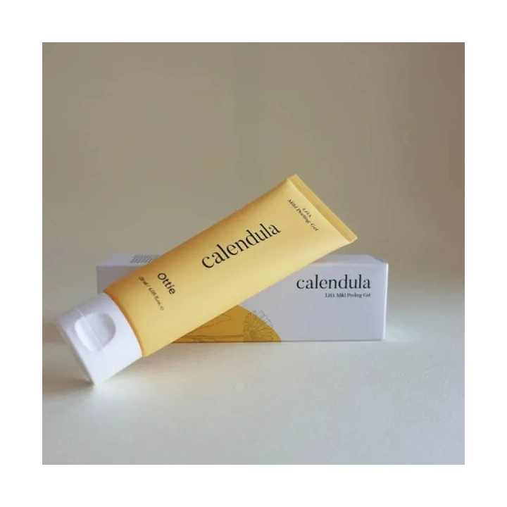 OTTIE Calendula enzymatyczzny peeling do twarzy z nagietkiem LHA Mild 120ml