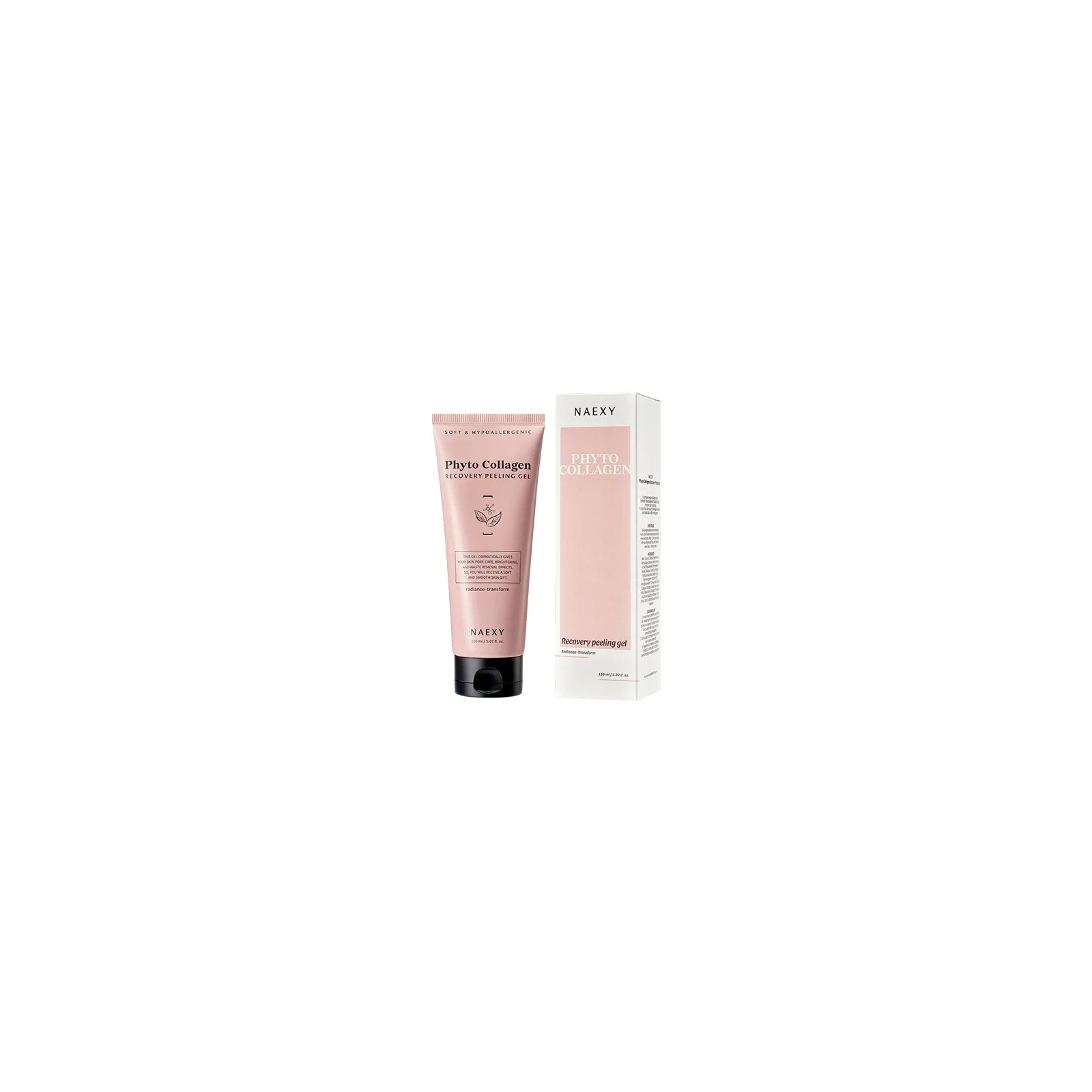 NAEXY Phyto Collagen peeling do twarzy w żelu 150ml