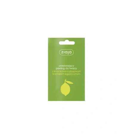 ZIAJA peeling do twarzy z koktajlem egzotycznym 7ml
