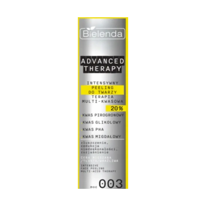 BIELENDA Advanced Therapy peeling do twarzy Terapia Multi-Kwasowa 20% 30ml