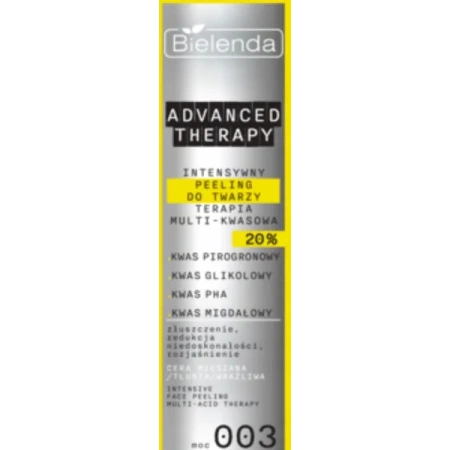 BIELENDA Advanced Therapy peeling do twarzy Terapia Multi-Kwasowa 20% 30ml