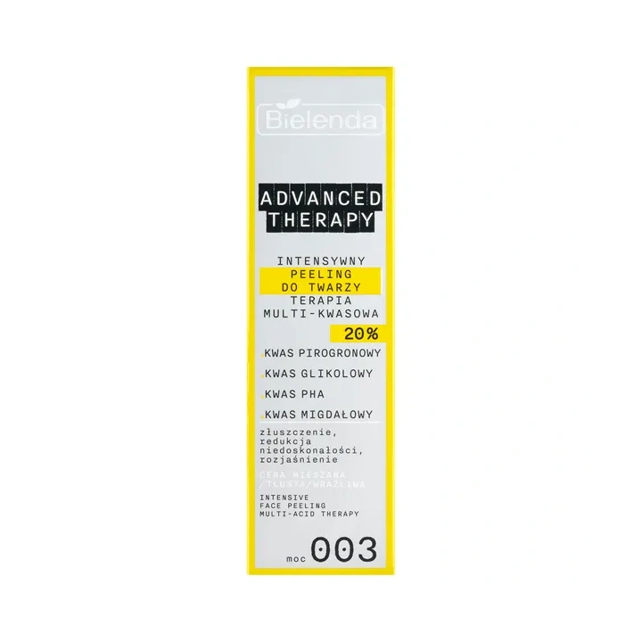 BIELENDA Advanced Therapy peeling do twarzy Terapia Multi-Kwasowa 20% 30ml