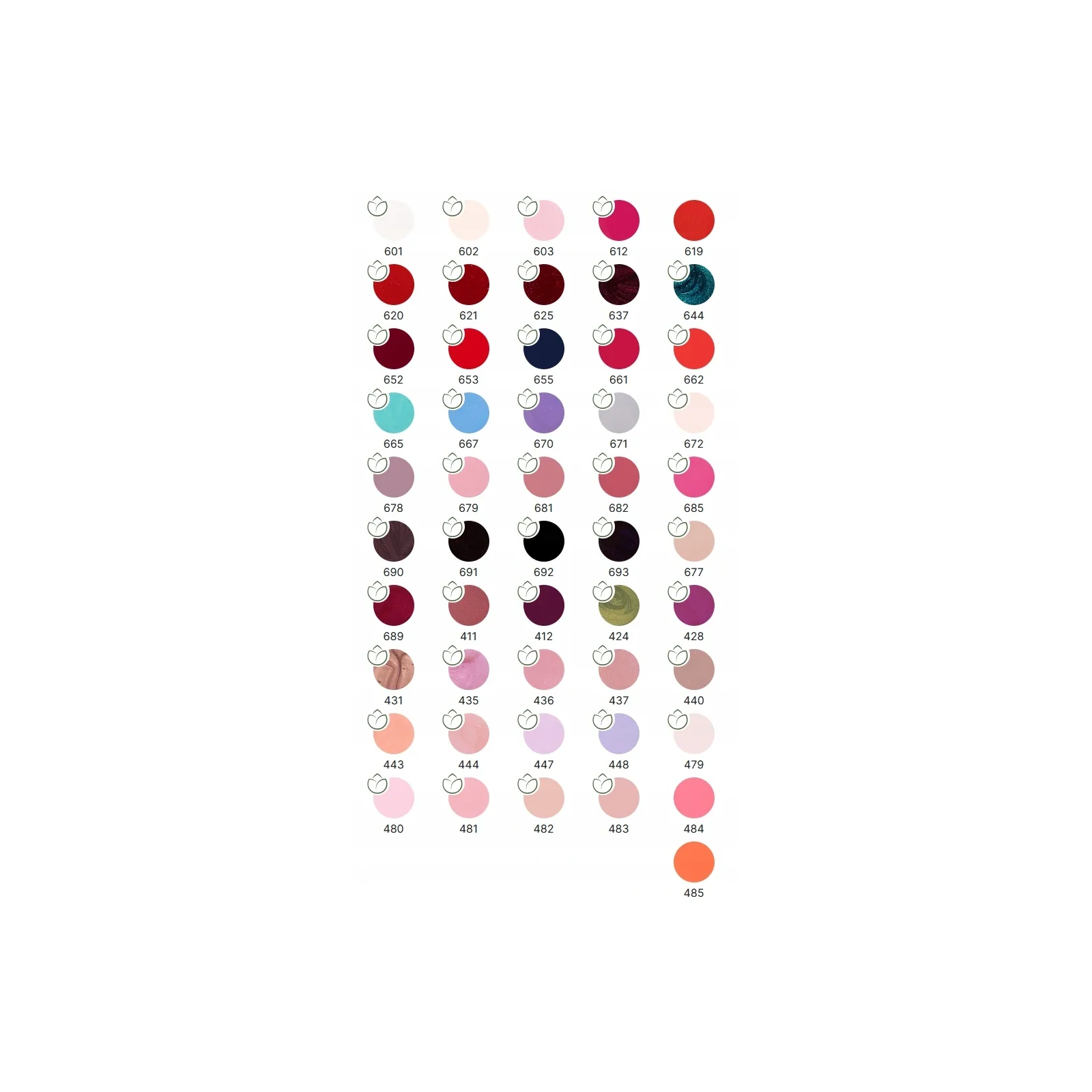 INGLOT O2M oddychający lakier do paznokci 691 11ml