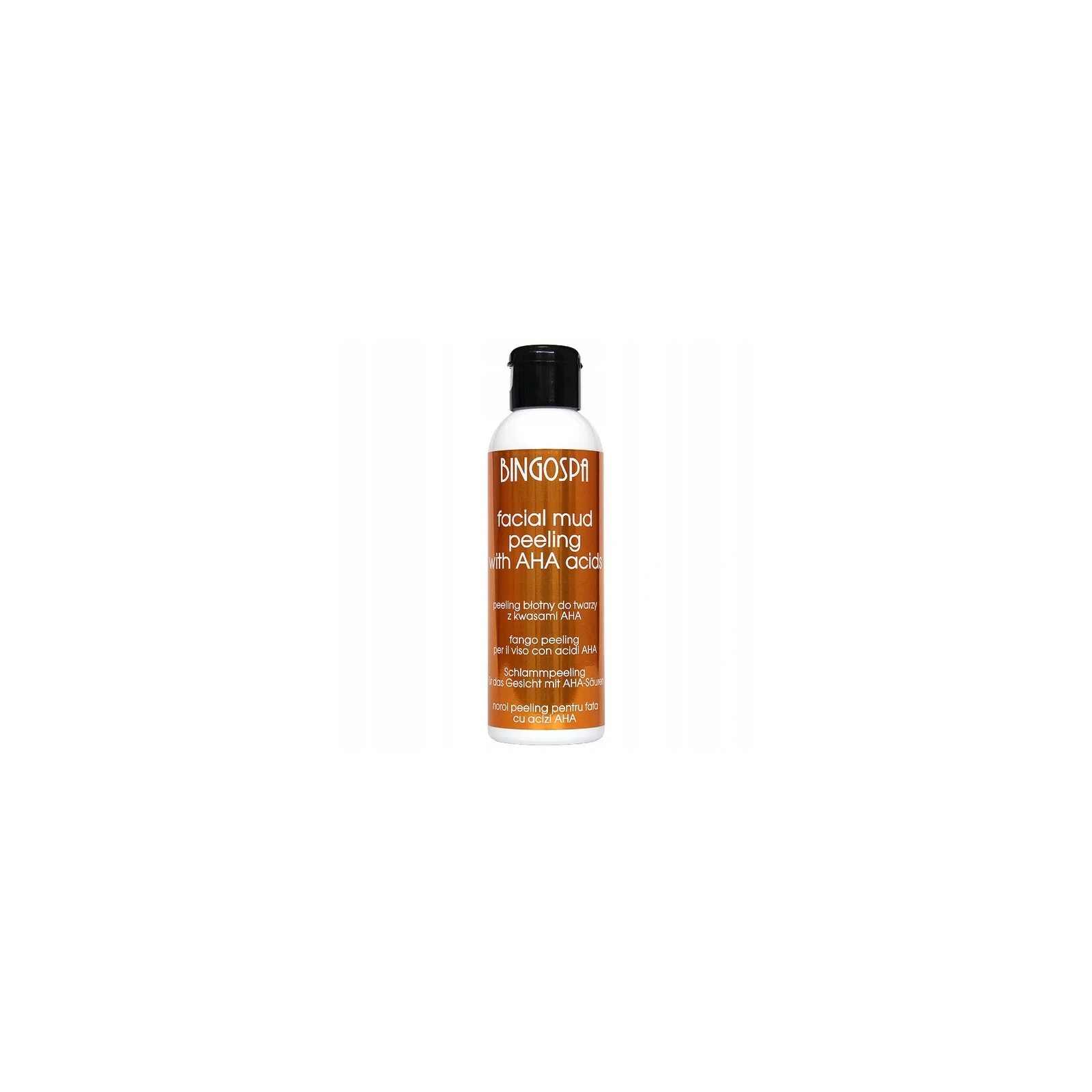BINGOSPA peeling do twarzy błotny z kwasami AHA 120g