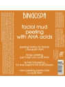BINGOSPA peeling do twarzy błotny z kwasami AHA 120g