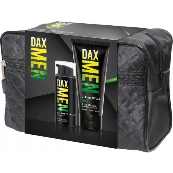 DAX Men zestaw (balsam po goleniu+żel do mycia)