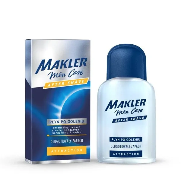 MAKLER Men Care płyn po goleniu do twarzy Attraction 100ml  