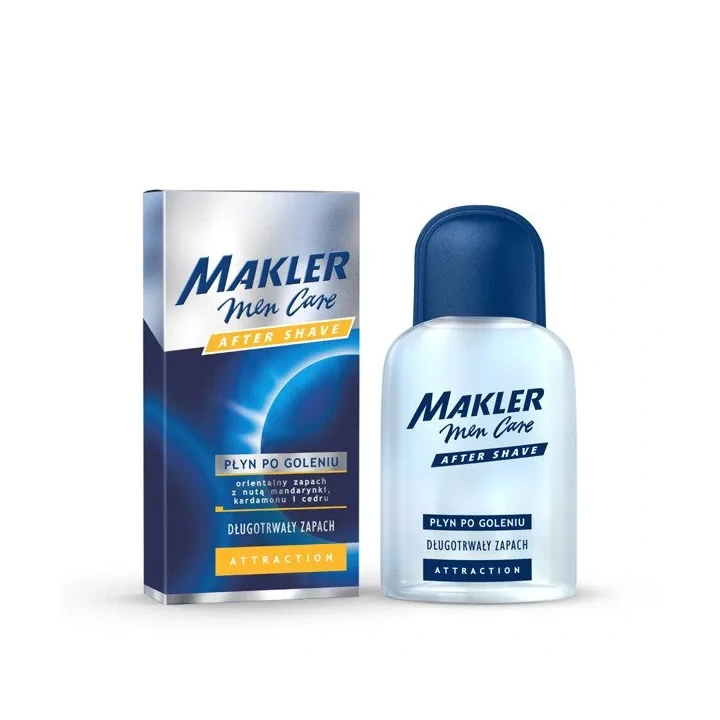 MAKLER Men Care płyn po goleniu do twarzy Attraction 100ml  