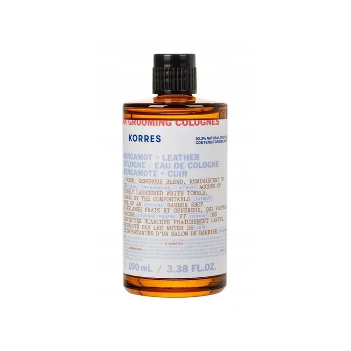 KORRES Achillea Men woda kolońska Bergamot + Leather 100ml