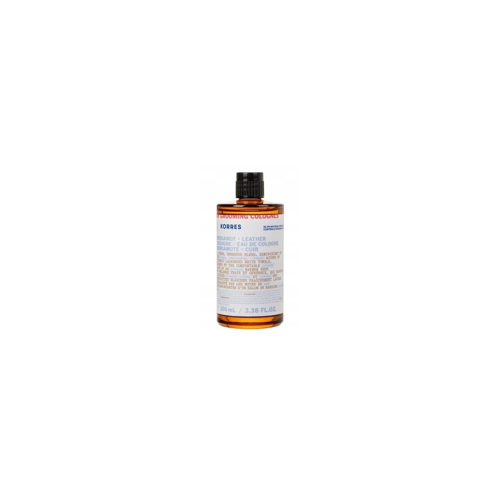 KORRES Achillea Men woda kolońska Bergamot + Leather 100ml