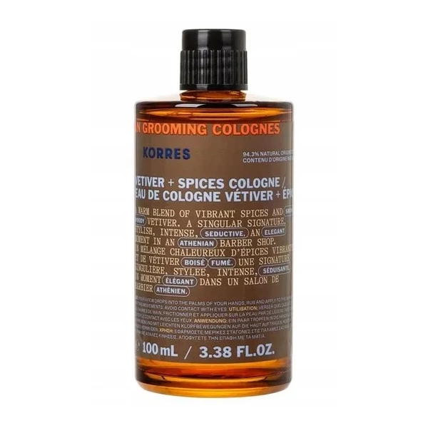KORRES Achillea Men woda kolońska Vetiver + Spieces 100ml