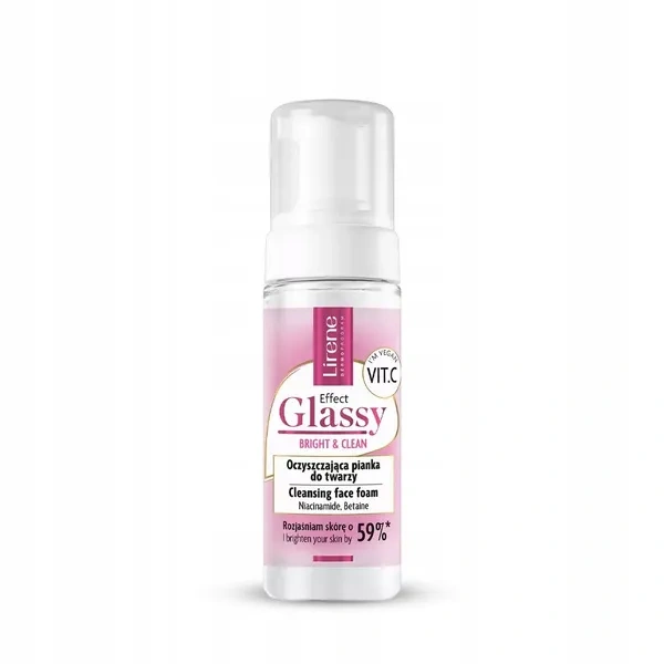 Lirene LIRENE Effect Glassy pianka do mycia twarzy czyszczająca 200ml — Składniki i ocena