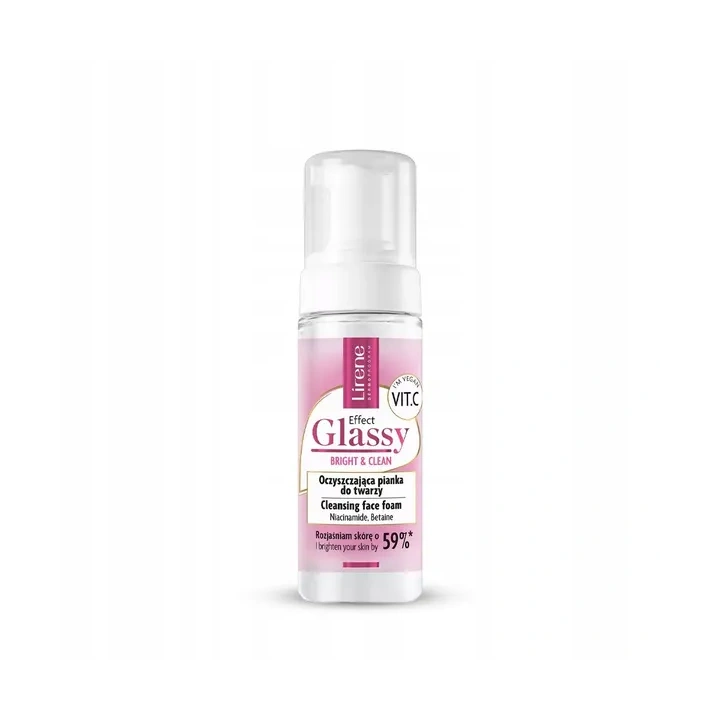 LIRENE Effect Glassy pianka do mycia twarzy czyszczająca 200ml 