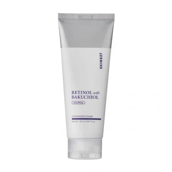 skin627 SKIN627 Retinol With Bakuchiol pianka do twarzy oczyszczająca pory 150ml — Składniki i ocena