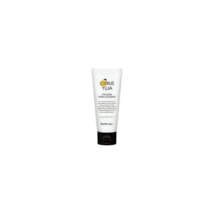 FARMSTAY Citrus Yuja pianka do mycia twarzy rewitalizująca 100ml 