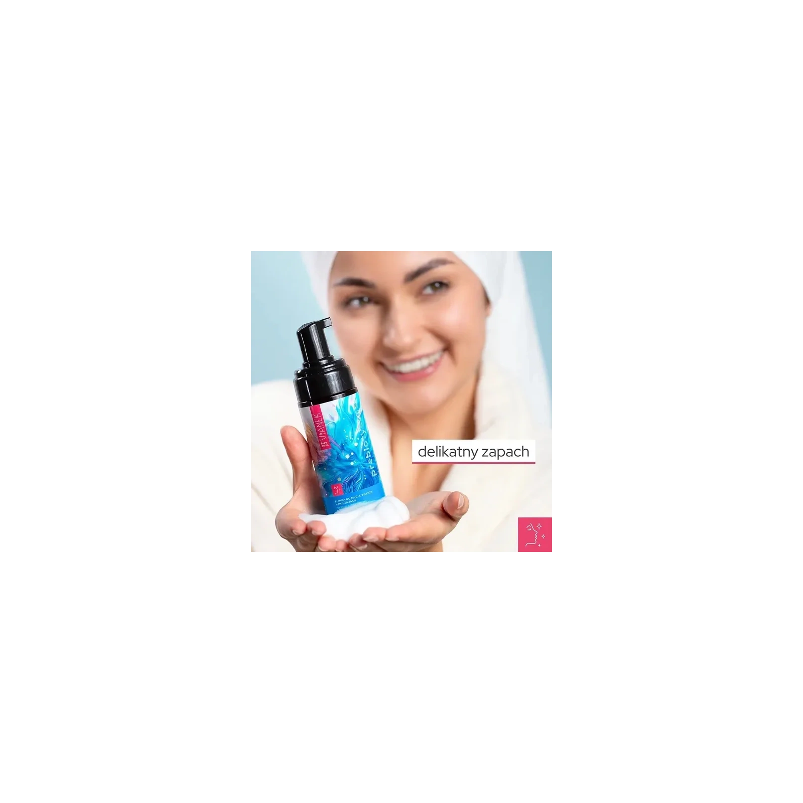 SYLVECO Vianek Prebiotyczny pianka do mycia twarzy nawilżająca 150ml 