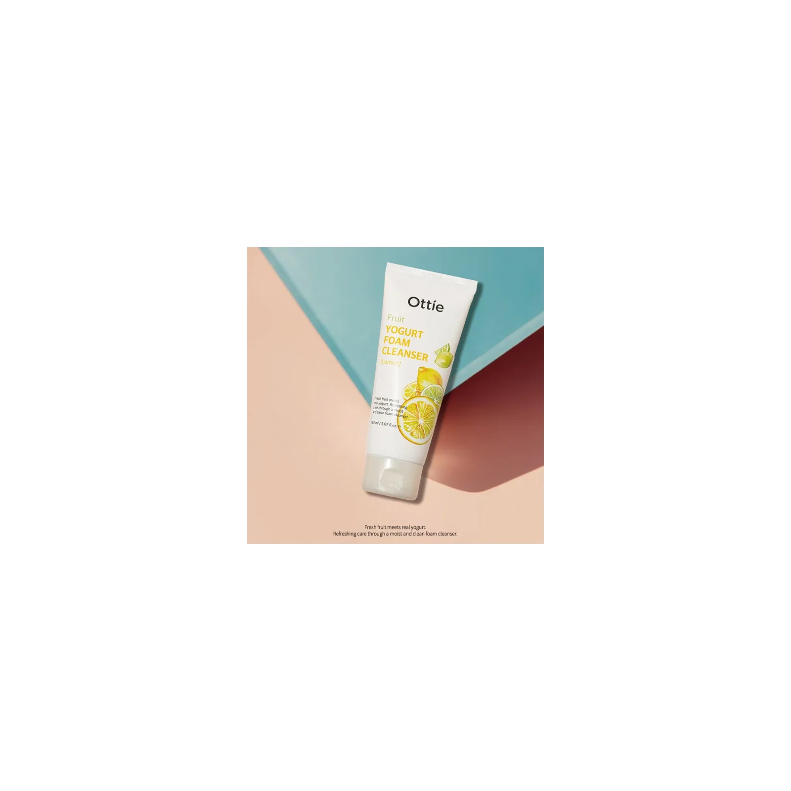 OTTIE Fruit Yogurt Foam Cleanser pianka oczyszczająca do twarzy Lemon 150ml 