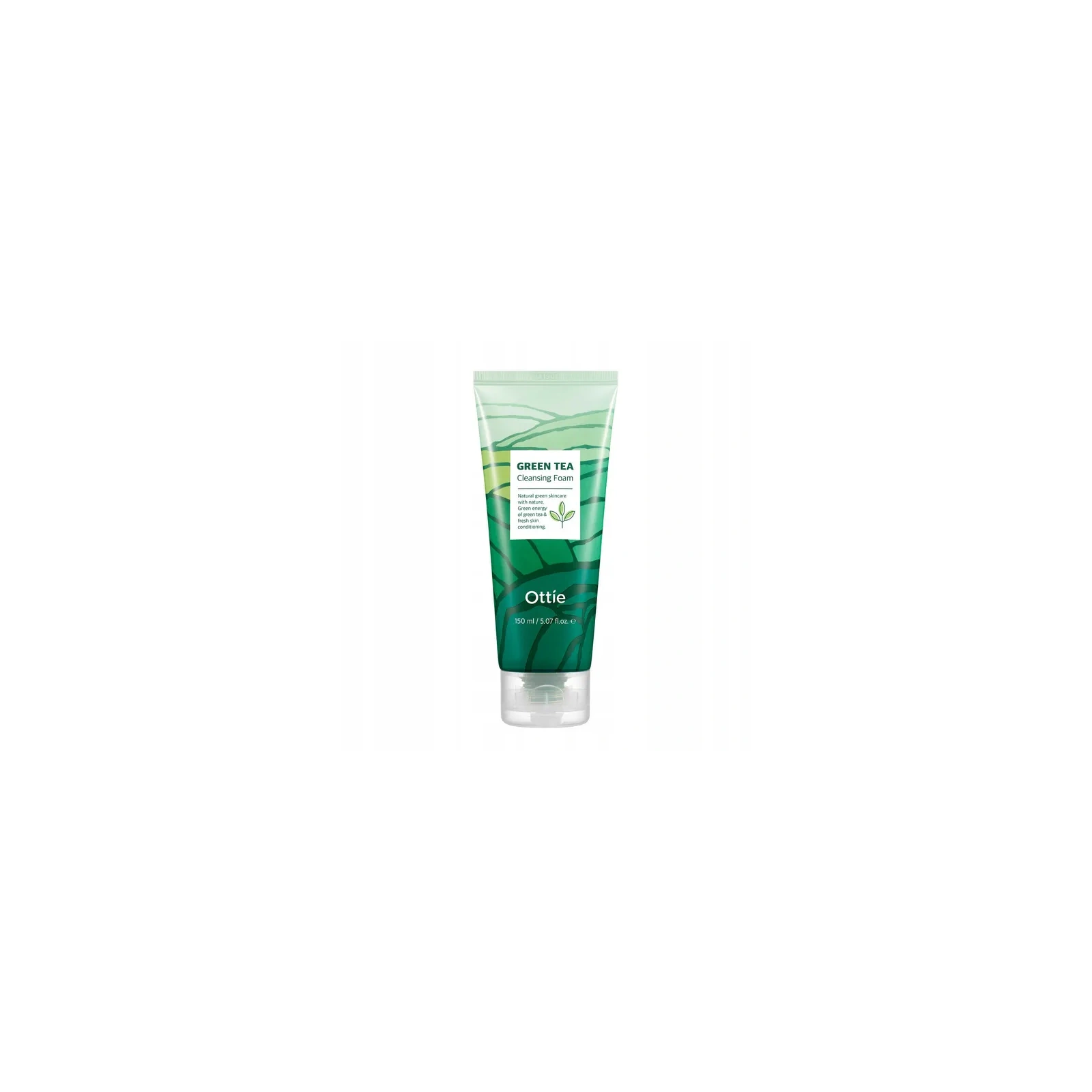OTTIE Green Tea pianka oczyszczająca do twarzy z Zieloną Herbatą 150ml 