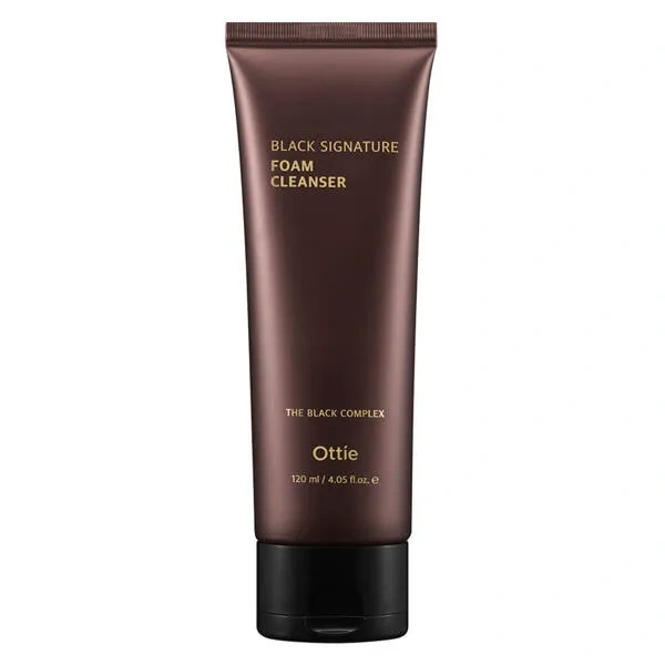 OTTIE Black Signature pianka oczyszczająca do twarzy ze śluzem ślimaka 120ml 