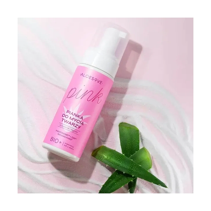 SYLVECO Aloesove Pink pianka do mycia twarzy 150ml