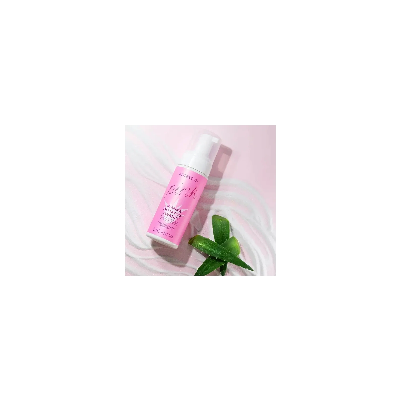 SYLVECO Aloesove Pink pianka do mycia twarzy 150ml