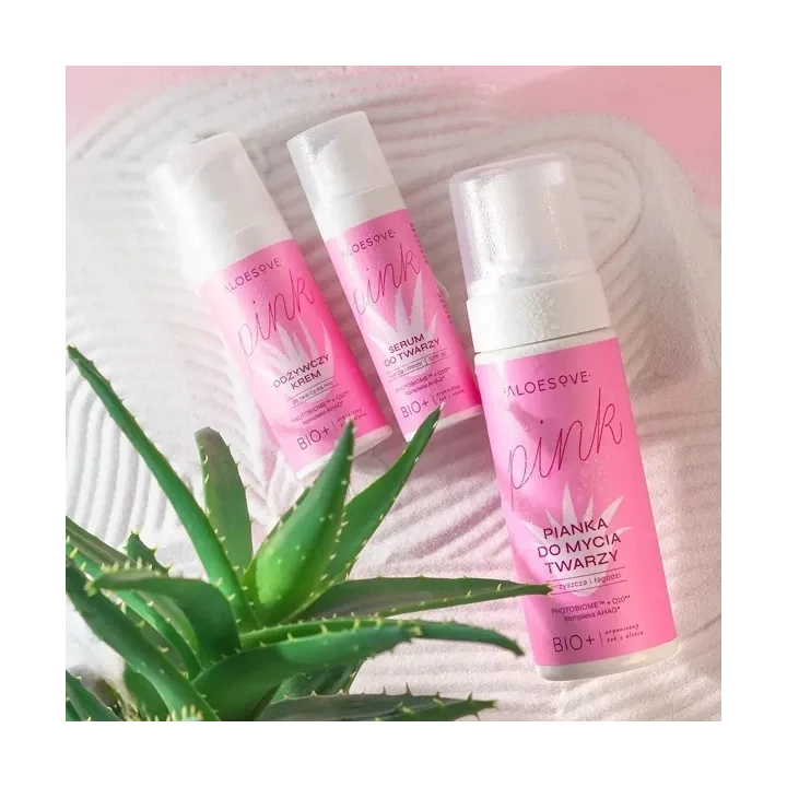 SYLVECO Aloesove Pink pianka do mycia twarzy 150ml