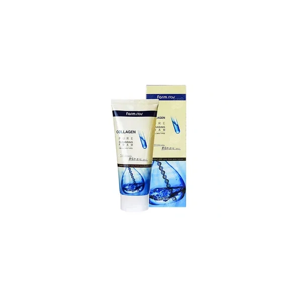 FARMSTAY Collagen Pure pianka do mycia twarzy 180ml