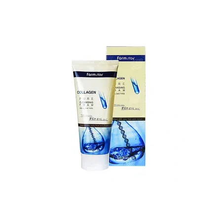 FARMSTAY Collagen Pure pianka do mycia twarzy 180ml