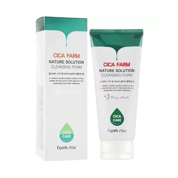 FARMSTAY Cica Farm pianka myjąca do twarzy 180ml