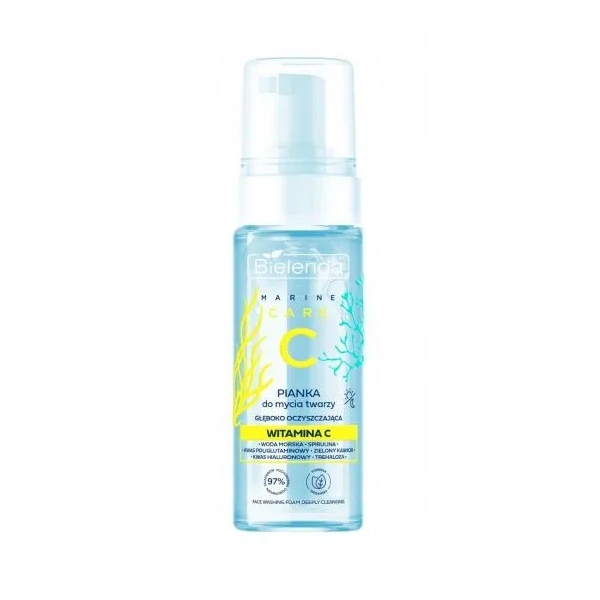 BIELENDA C Marine Care pianka do mycia twarzy głęboko oczyszczająca 150ml