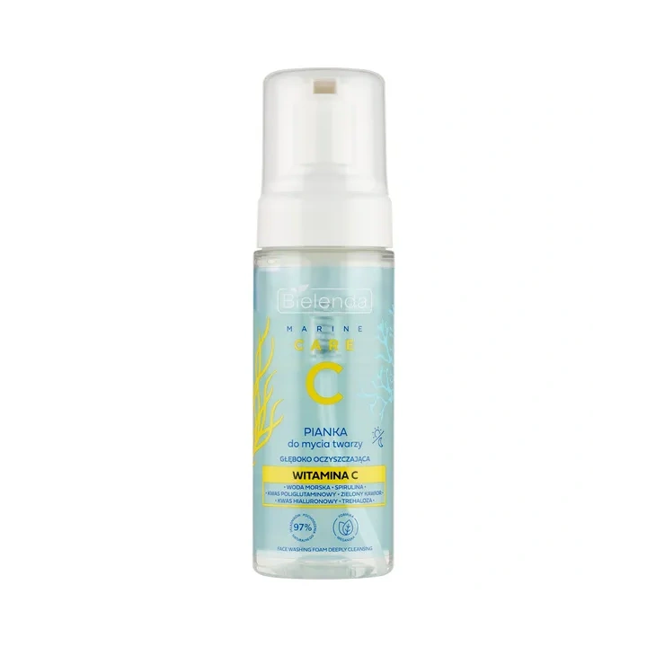 BIELENDA C Marine Care pianka do mycia twarzy głęboko oczyszczająca 150ml
