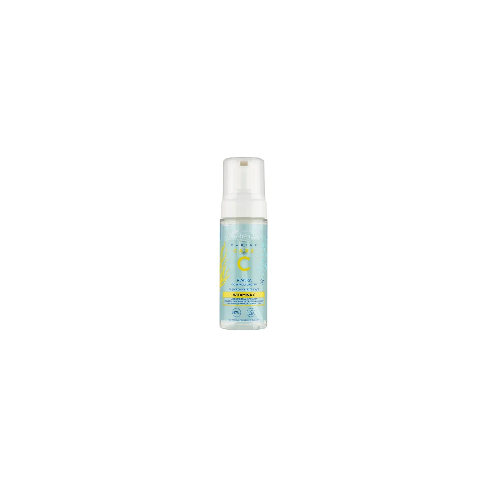 BIELENDA C Marine Care pianka do mycia twarzy głęboko oczyszczająca 150ml
