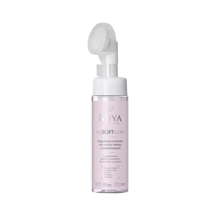 MIYA MySOFTfoam łagodząca pianka do mycia twarzy z probiotykami 150ml