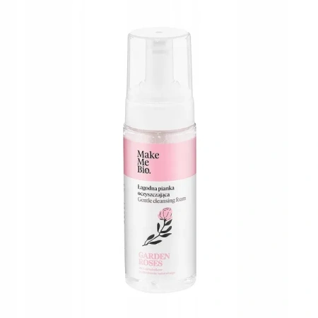 MAKE ME BIO Garden Roses pianka oczyszczająca łagodna 160ml 