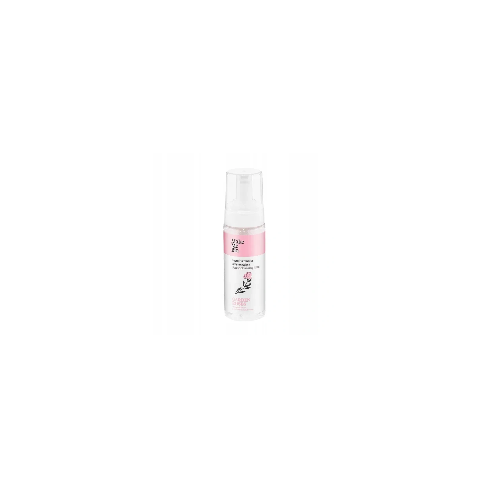 MAKE ME BIO Garden Roses pianka oczyszczająca łagodna 160ml 