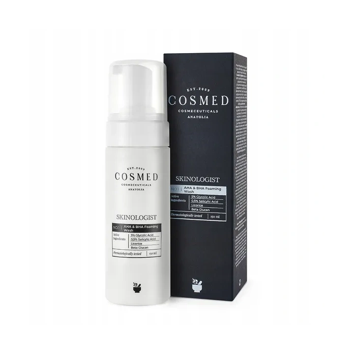 COSMED Skinologist pianka do mycia Aha & Bha 150ml 