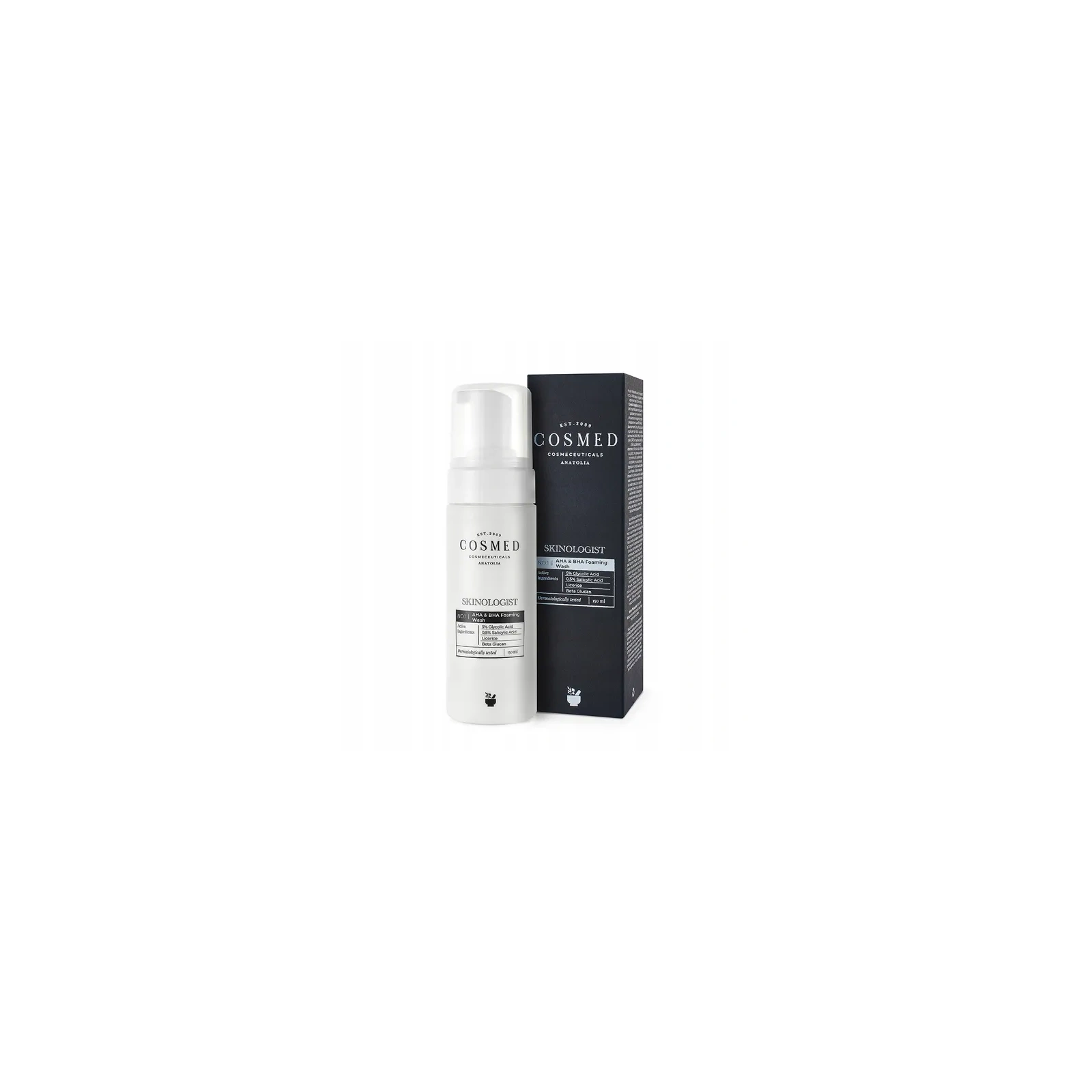COSMED Skinologist pianka do mycia Aha & Bha 150ml 