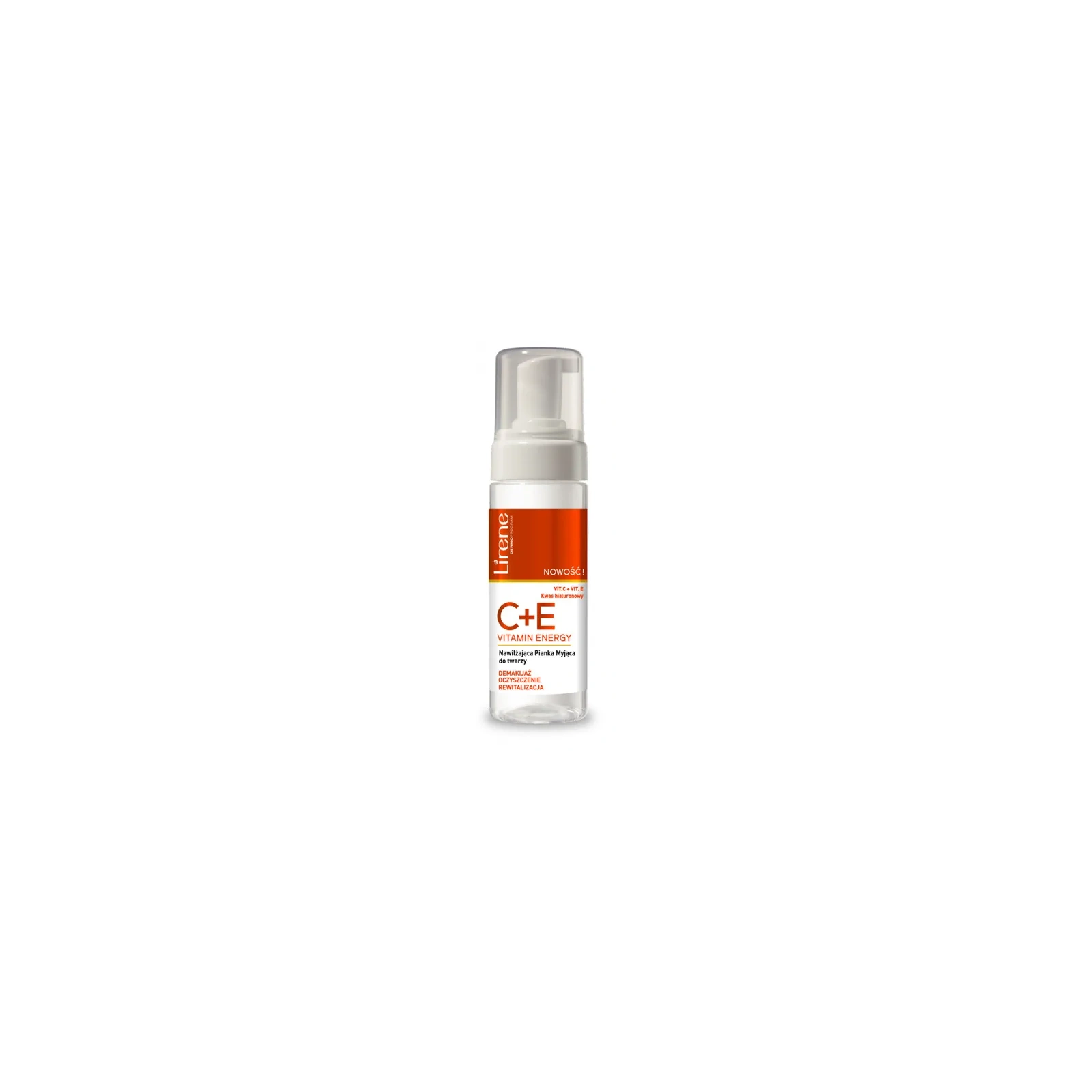 LIRENE Vitamin Energy C+e nawilżająca pianka myjąca 150ml