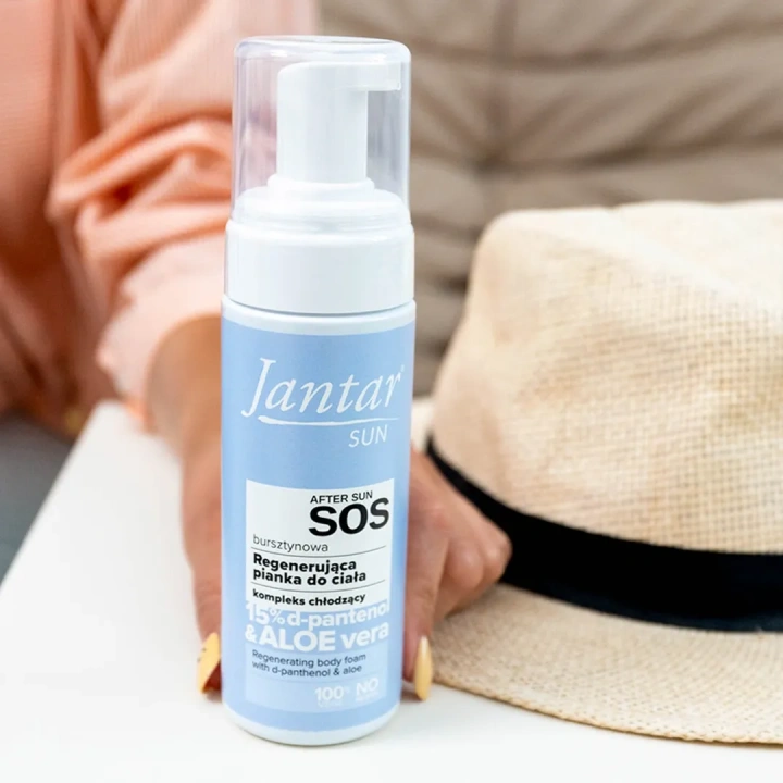 FARMONA Jantar Sun SOS regenerująca pianka do ciała z kompleksem chłodzącym 150ml