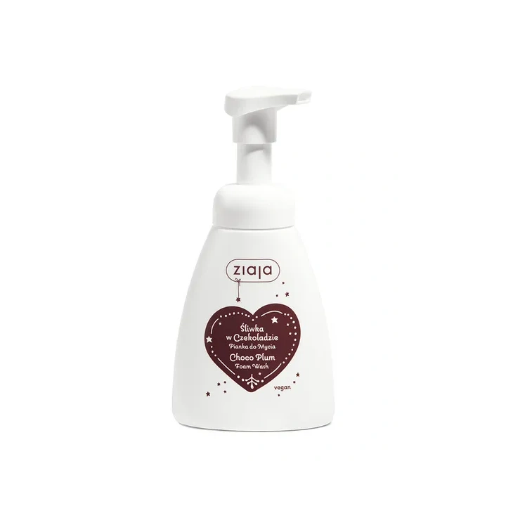 ZIAJA Świąteczne Aromaty pianka do mycia ŚLIWKA W CZEKOLADZIE 250ml